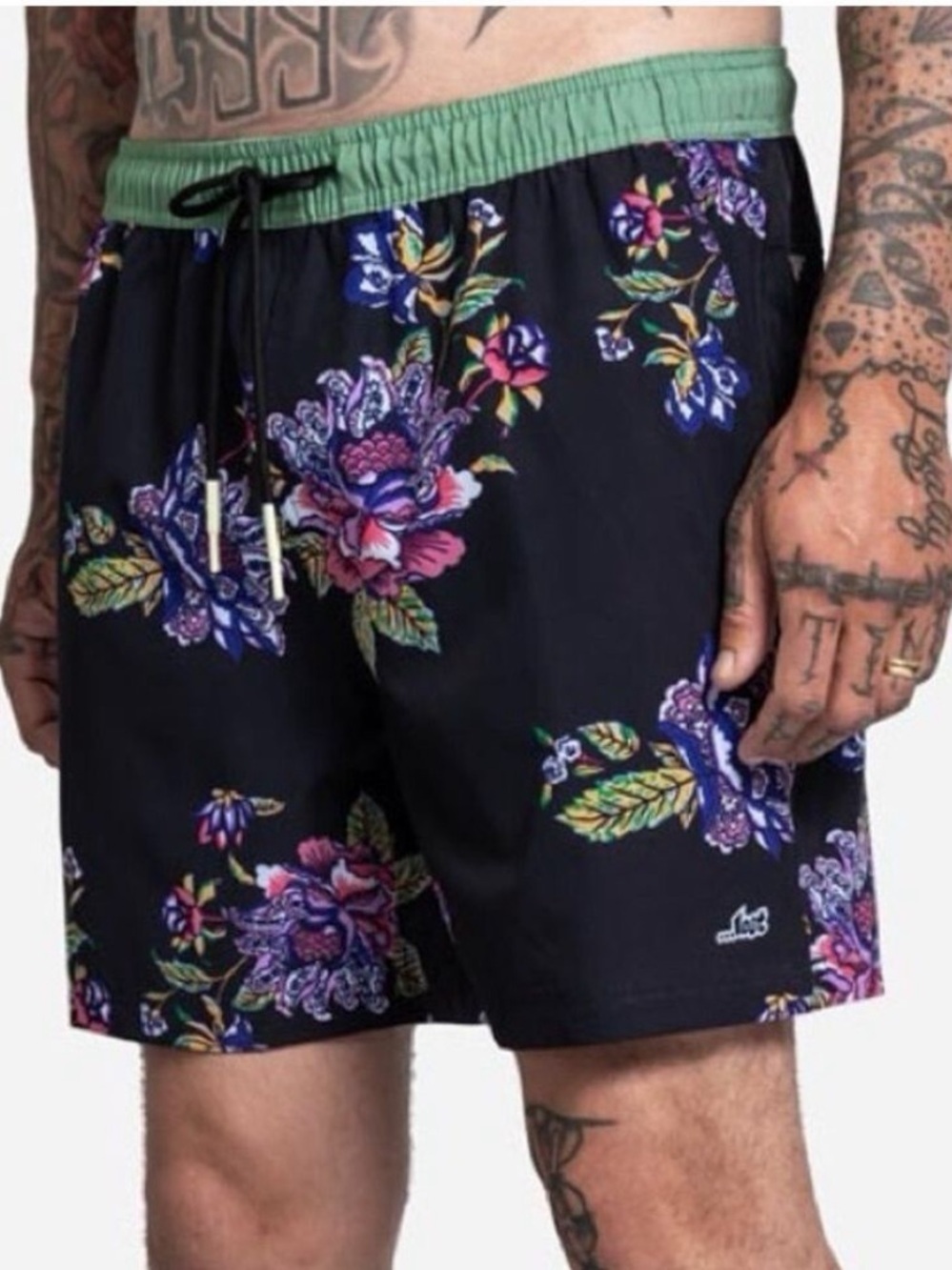 Lost Peril Beachshort Ultra Violet Wild Horse - Size 38